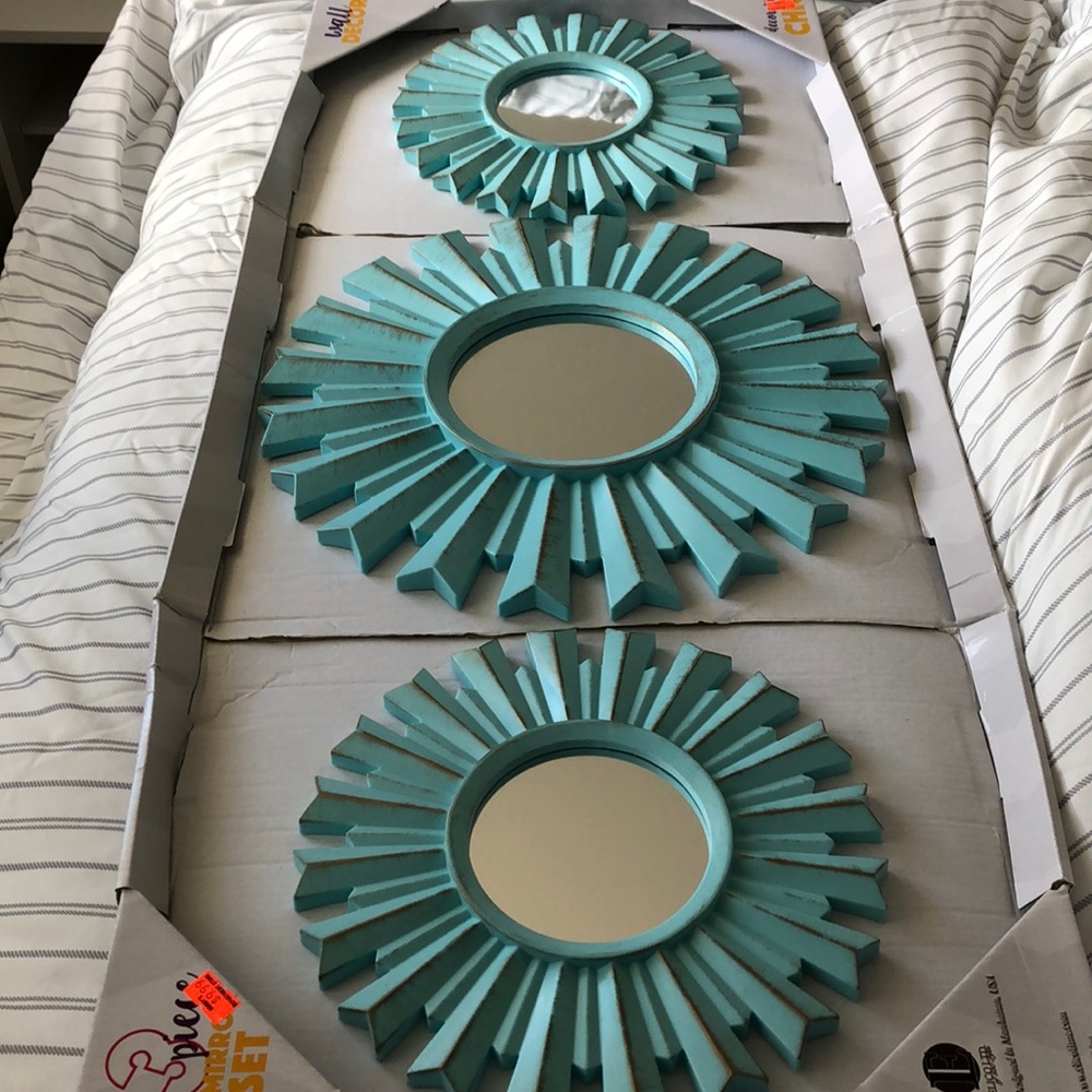 3 piece mirror set